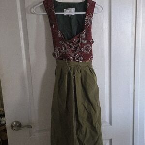 Dirndl Womens Size 7 For Oktoberfest